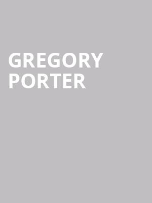 Gregory Porter at Eventim Hammersmith Apollo